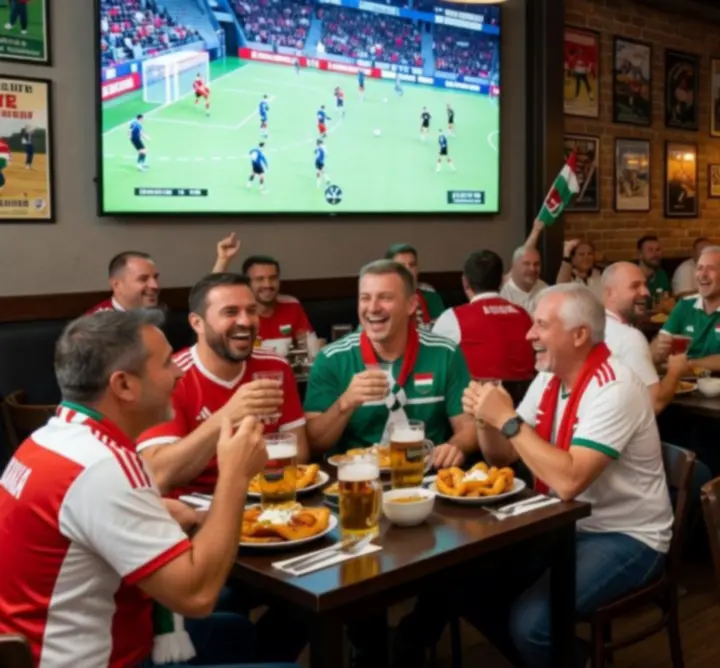 Sportbár nagy kivetítőkkel Magyarországon